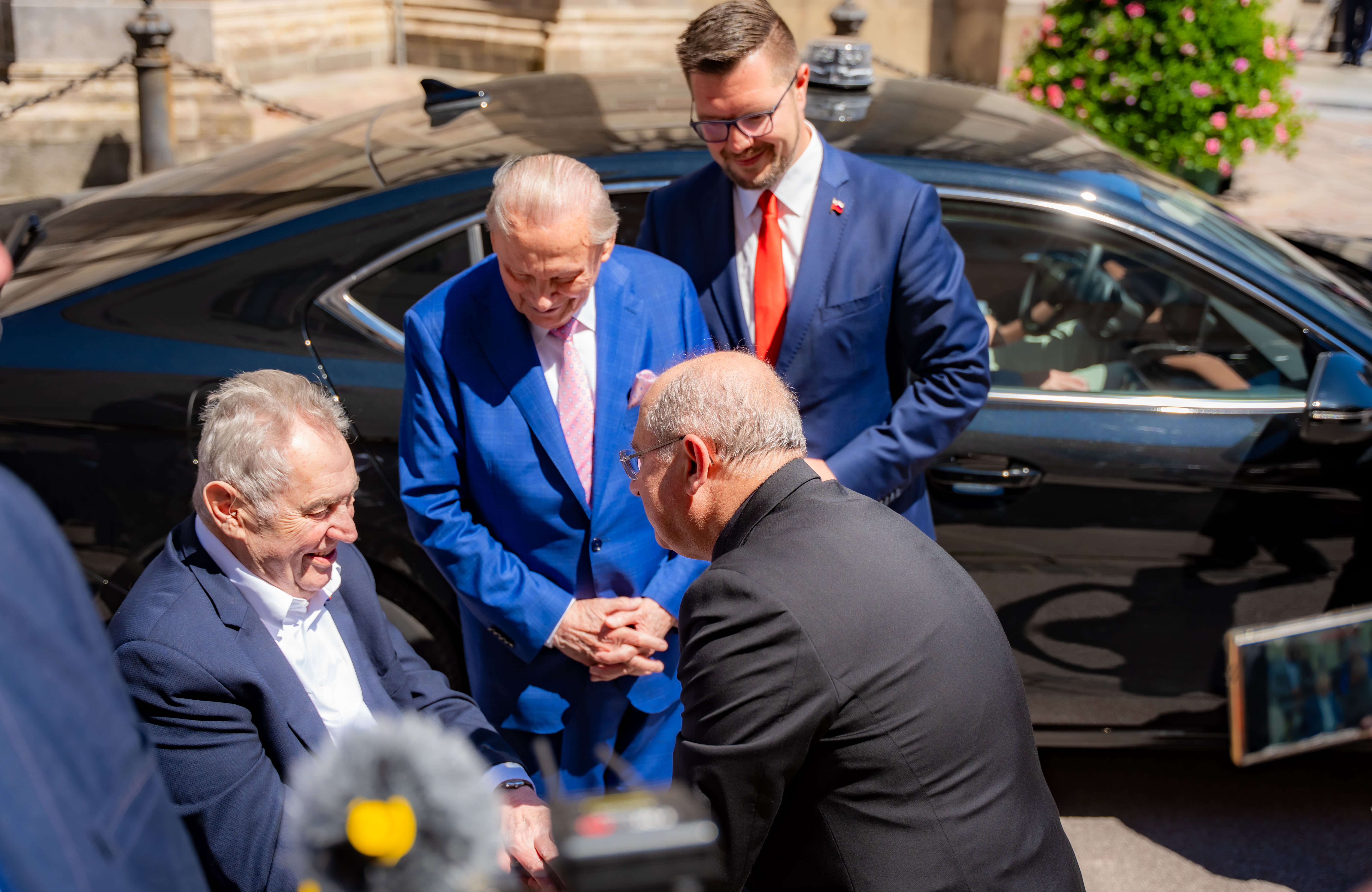 Prezident ZEMAN V Kosiciach so Schusterom -1-19